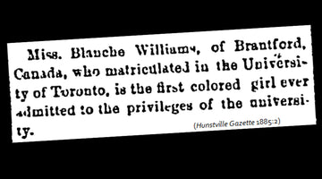 The Remarkable Blanche Williams